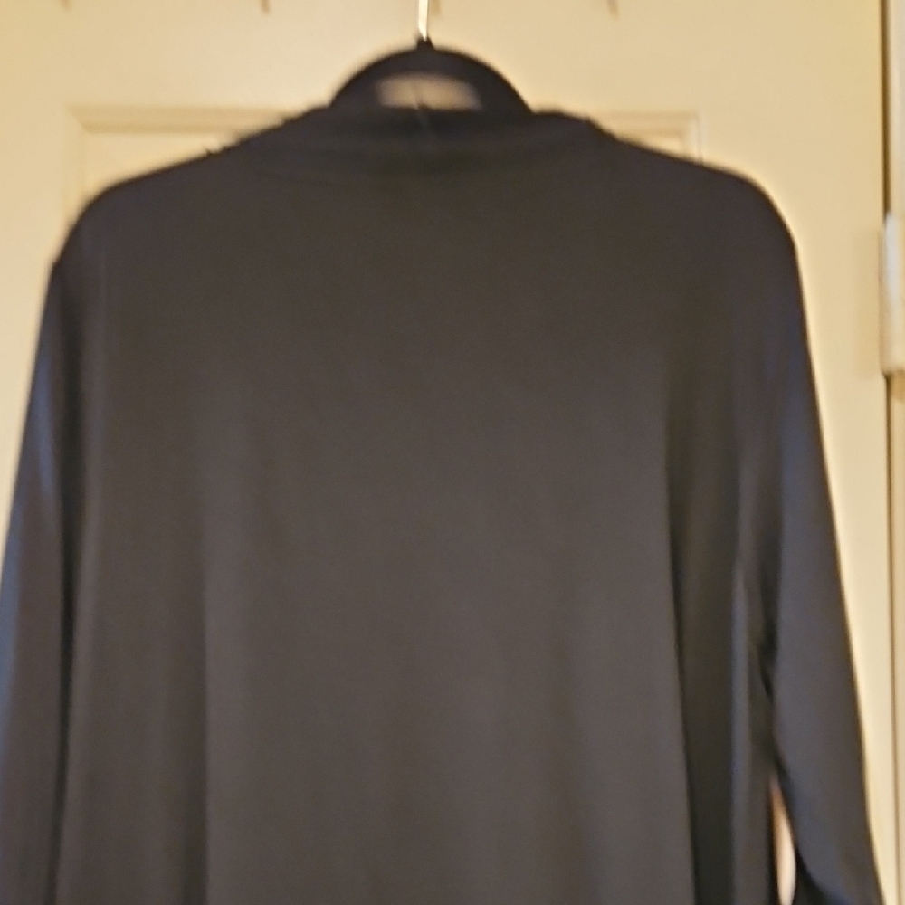 Elegant Black Women's Cardigan - Picture 11 of 12